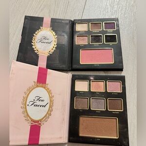 Too faced 2 pack eye shadow and blush pallete